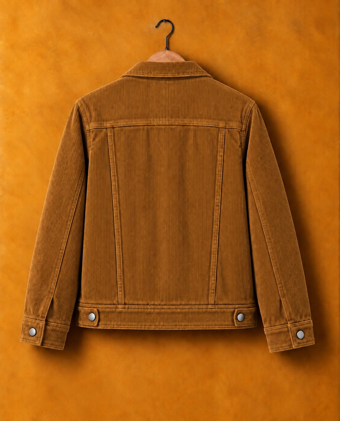 Terracotta* Corduroy Trucker Jacket#4