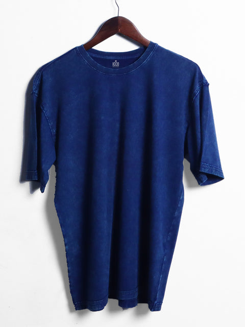 Rustic Indigo * ACID WASH OVERSIZED TEES #1
