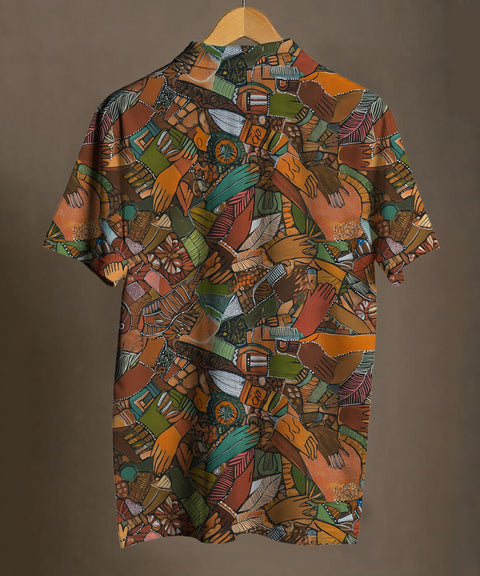 Lok Kala - Printed Polo Tee #2