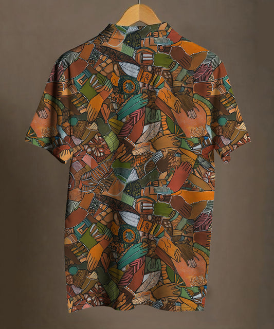 Lok Kala - Printed Polo Tee #2