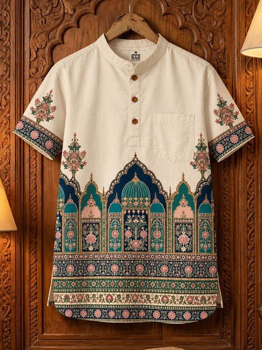 Mehrang* Cotton Printed Kurta Shirt #11