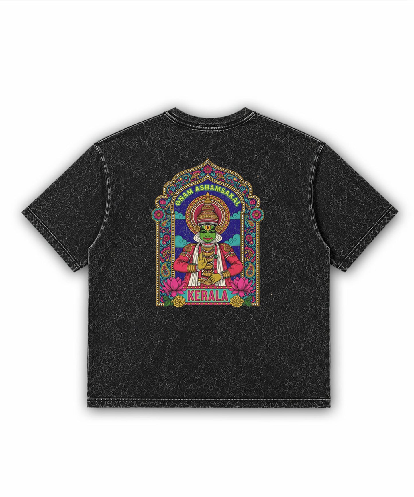 PRINTED * ACID WASH OVERSIZED TEES #10