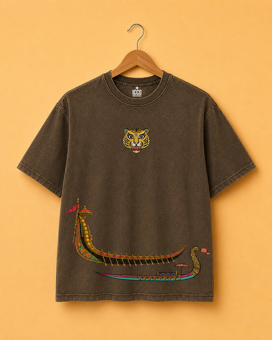 PRINTED * ACID WASH OVERSIZED TEES #12