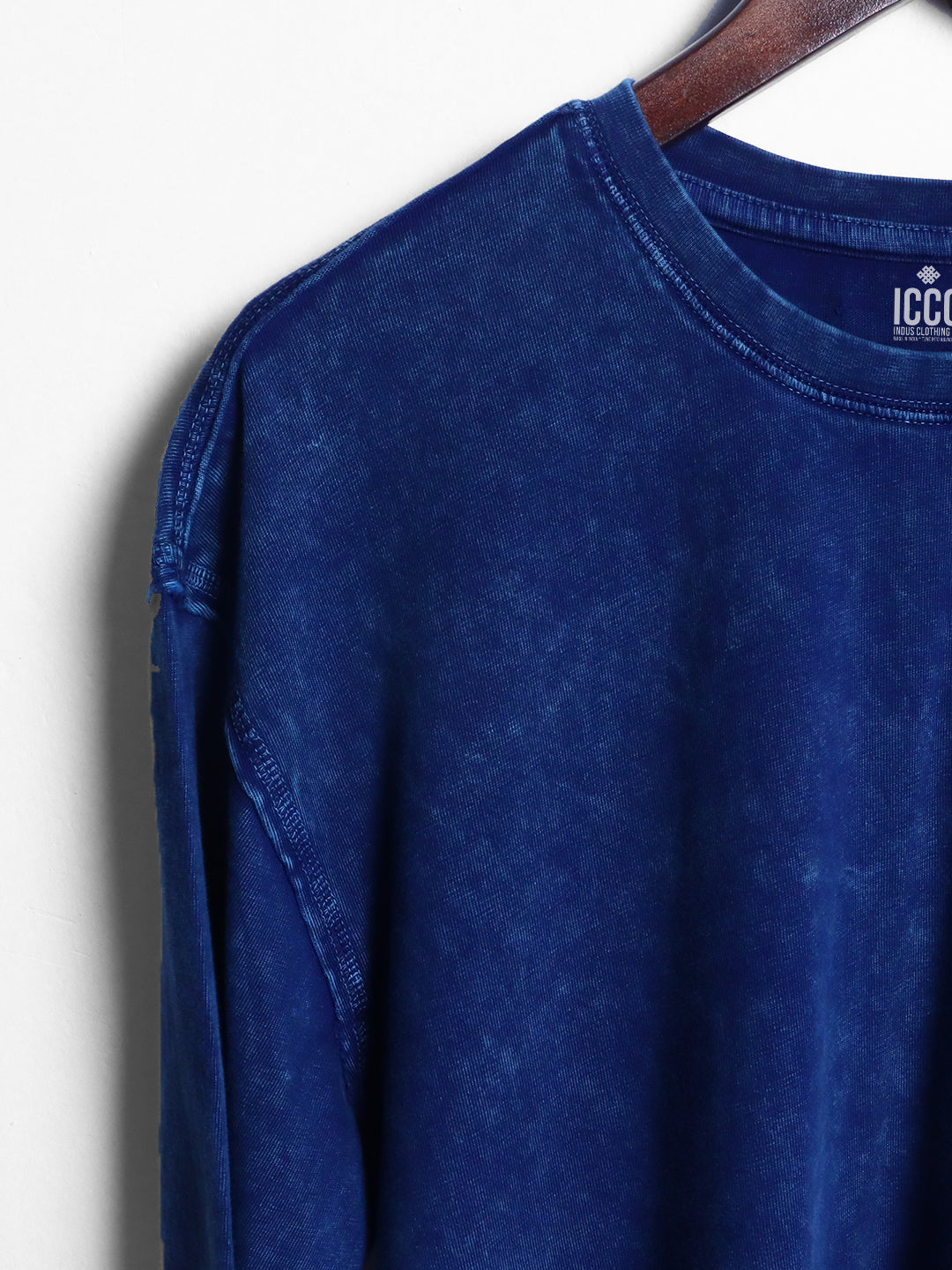 Rustic Indigo * ACID WASH OVERSIZED TEES #1
