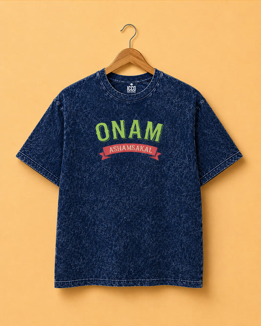PRINTED * ACID WASH OVERSIZED TEES #13