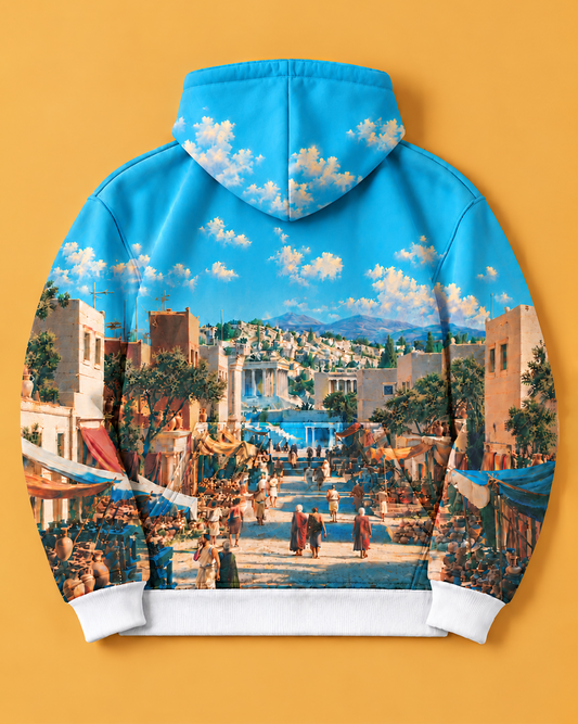 Agora Sky - Printed Hoodie #8