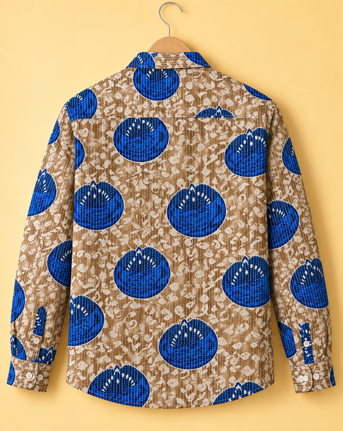 Batik Blue* Dobby Shirt #26