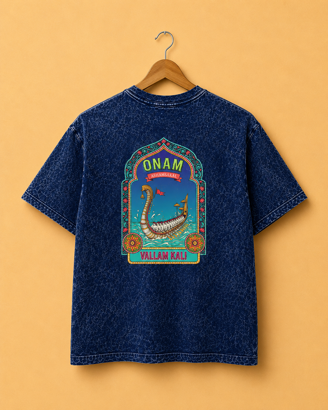 PRINTED * ACID WASH OVERSIZED TEES #13