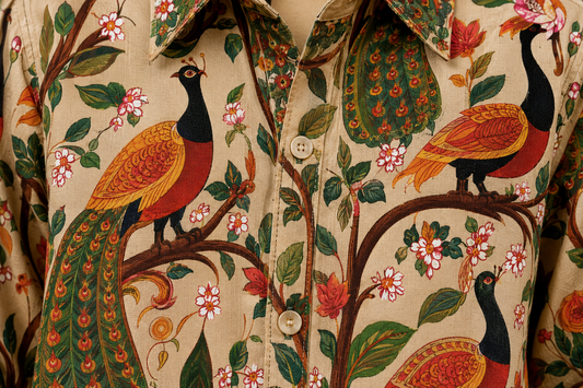 Tazalla * Women's Peacock Heritage Co-ord Set #2