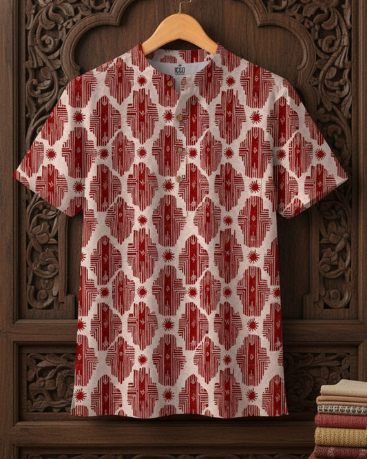 Parampara * Cotton Printed Kurta Shirt #5