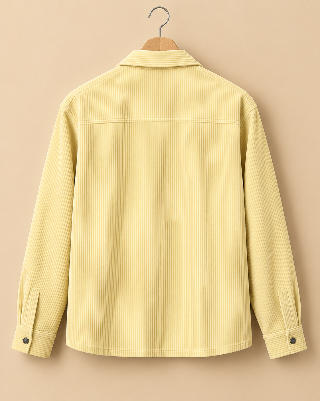 Dune Light* Corduroy Zipper Shirt #1