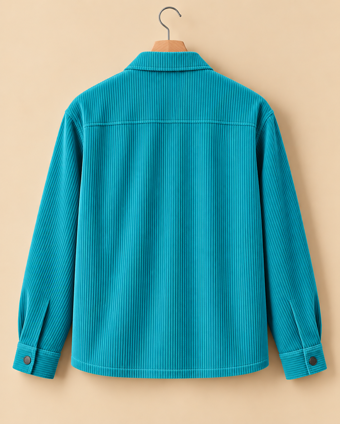Ocean Current* Corduroy Zipper Shirt #3