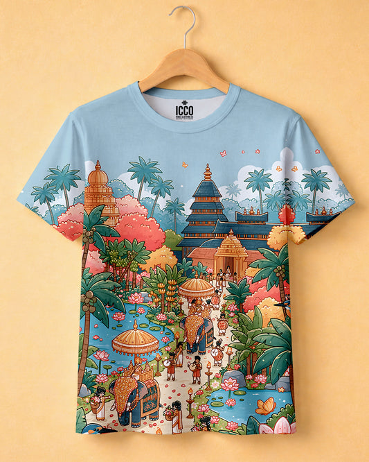 Vallam Kali - Cotton Printed Tee #17