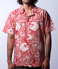 पलाश - Cuban Collar Printed Shirt #6