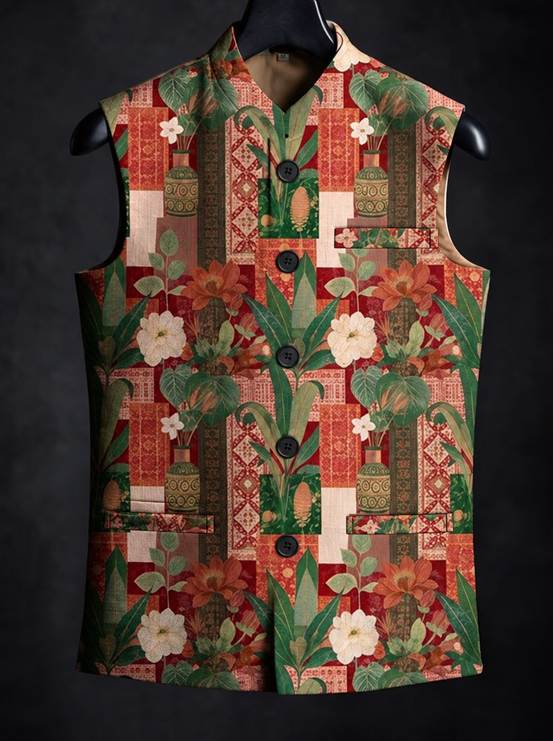 Mehr* Printed Waist Coat#104
