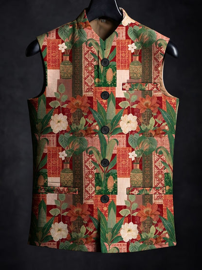 Mehr* Printed Waist Coat#104