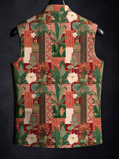 Mehr* Printed Waist Coat#104