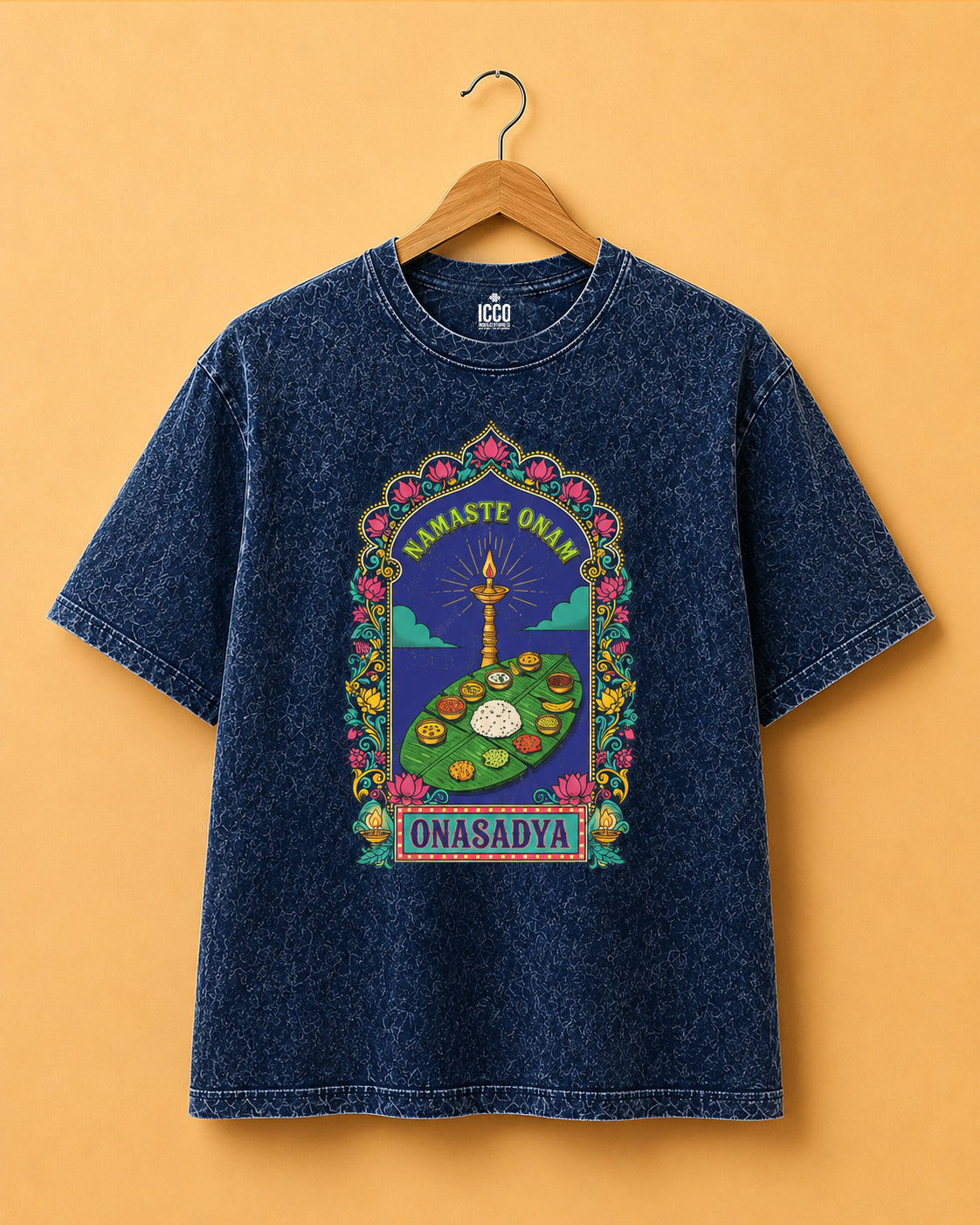 PRINTED * ACID WASH OVERSIZED TEES #7