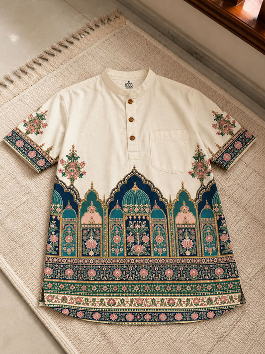 Mehrang* Cotton Printed Kurta Shirt #11