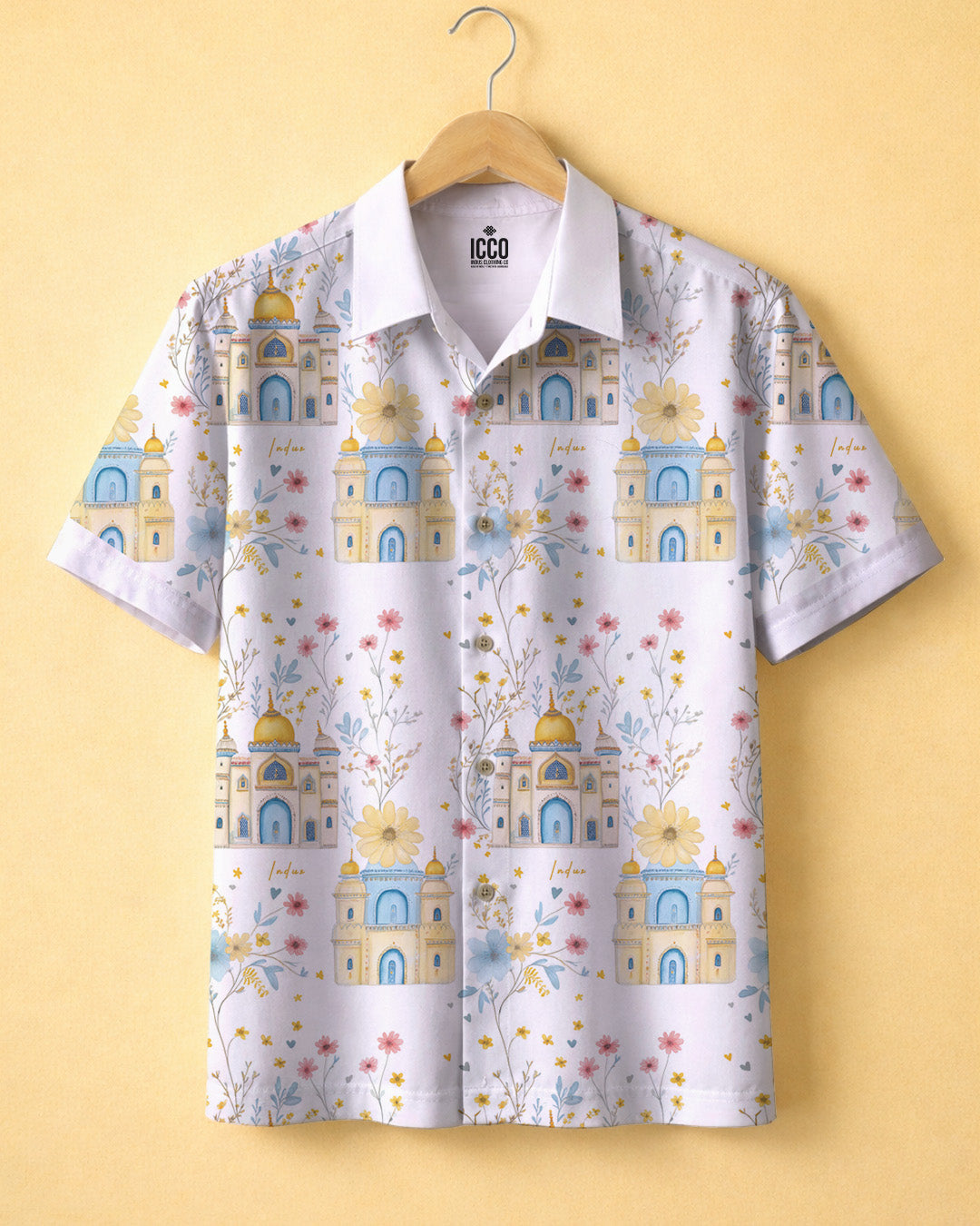Coronal * Cotton Printed Shirt #17