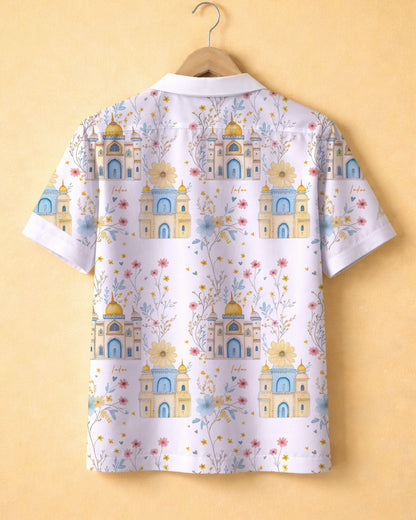 Coronal * Cotton Printed Shirt #17