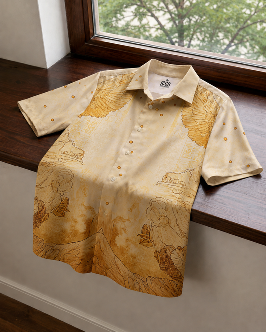 Feline - Cotton Printed Shirt #3