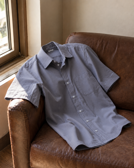 धूसर  - Cotton shirt #5