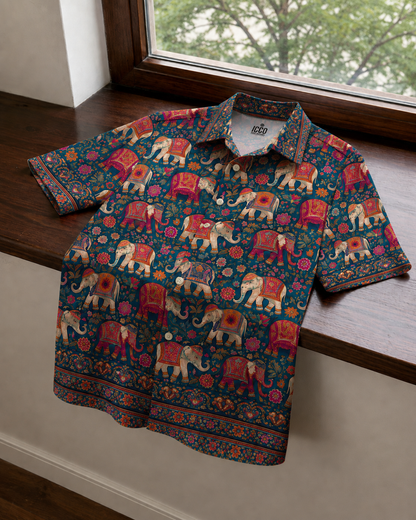 Chronicle - Cotton Printed Cuban Shirt #10
