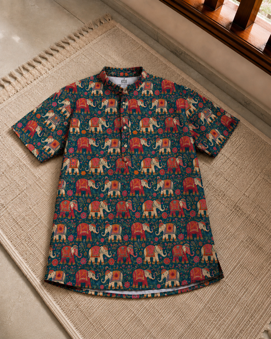 Gajraj * Cotton Printed Kurta Shirt #3
