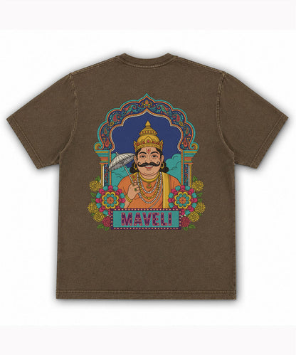 PRINTED * ACID WASH OVERSIZED TEES #6