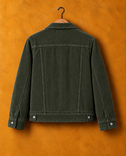 Moss* Corduroy Trucker Jacket#3