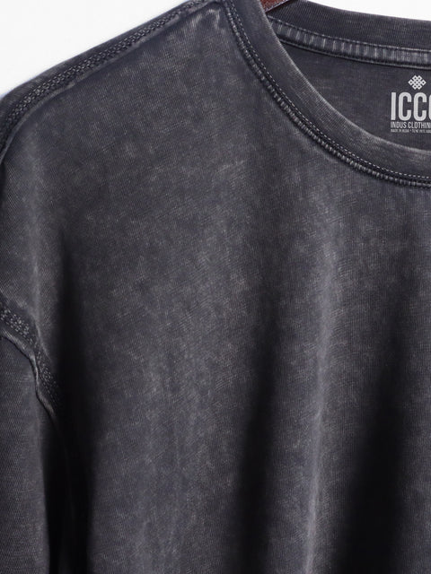 Carbon Acid * ACID WASH OVERSIZED TEES #2