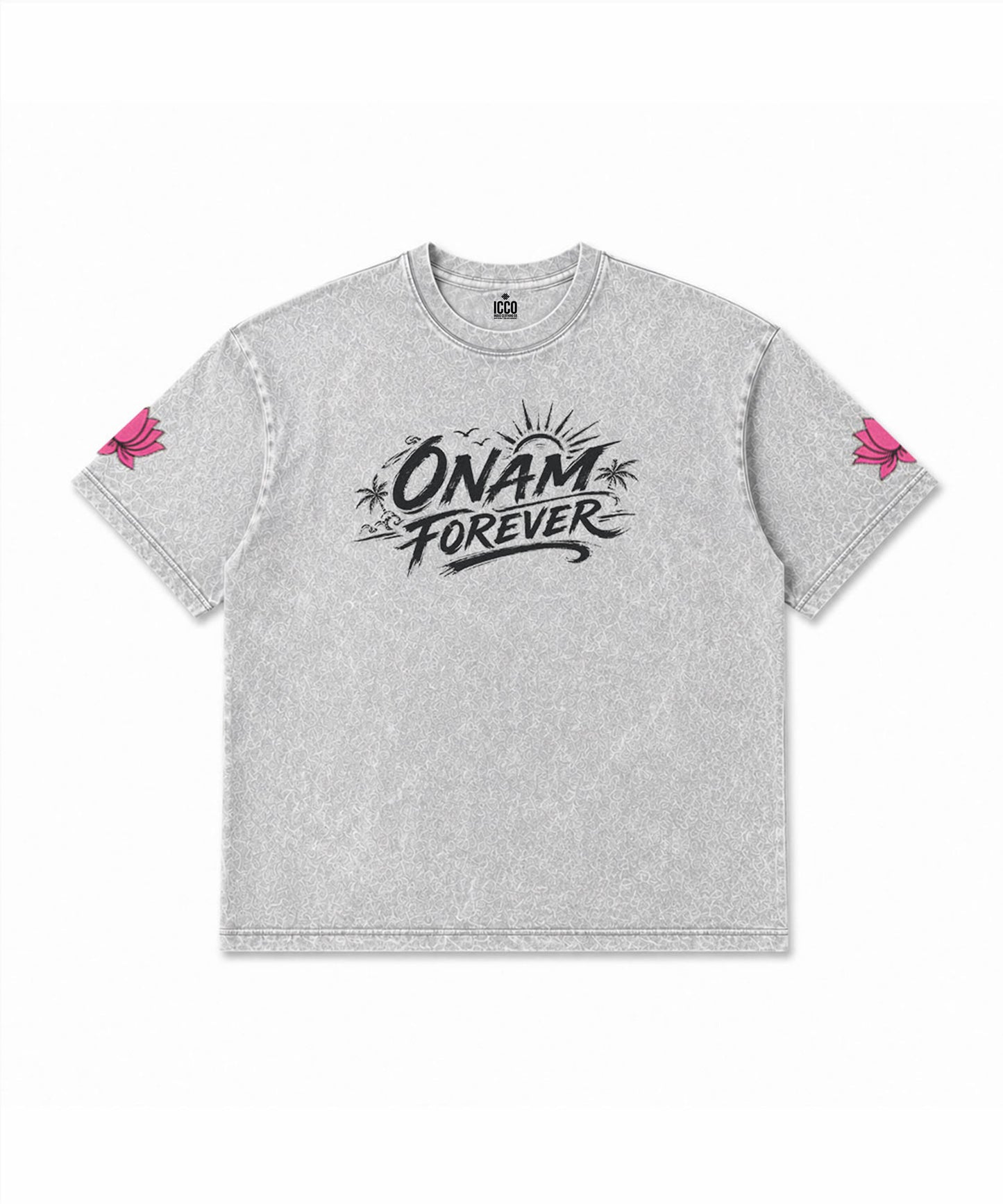 PRINTED * ACID WASH OVERSIZED TEES #11