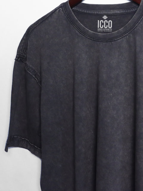 Carbon Acid * ACID WASH OVERSIZED TEES #2