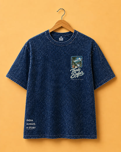 PRINTED * ACID WASH OVERSIZED TEES #16