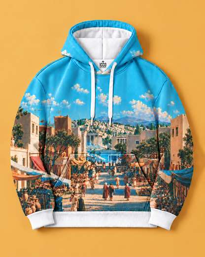 Agora Sky - Printed Hoodie #8