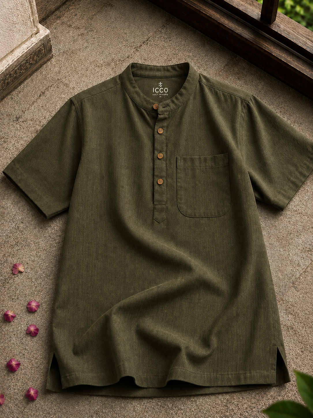 Classic Van Linen Kurta shirt #22