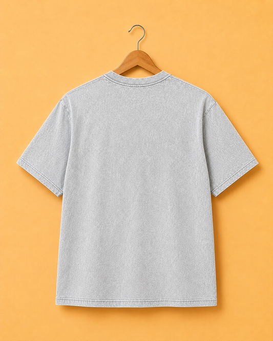 PRINTED * ACID WASH OVERSIZED TEES #5