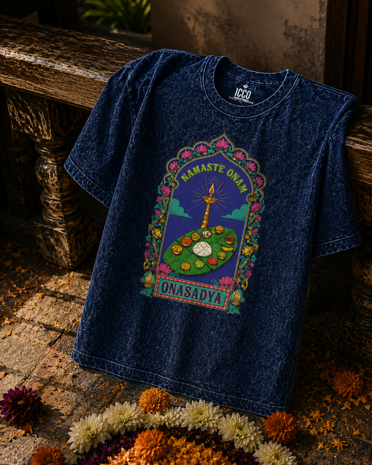 PRINTED * ACID WASH OVERSIZED TEES #7