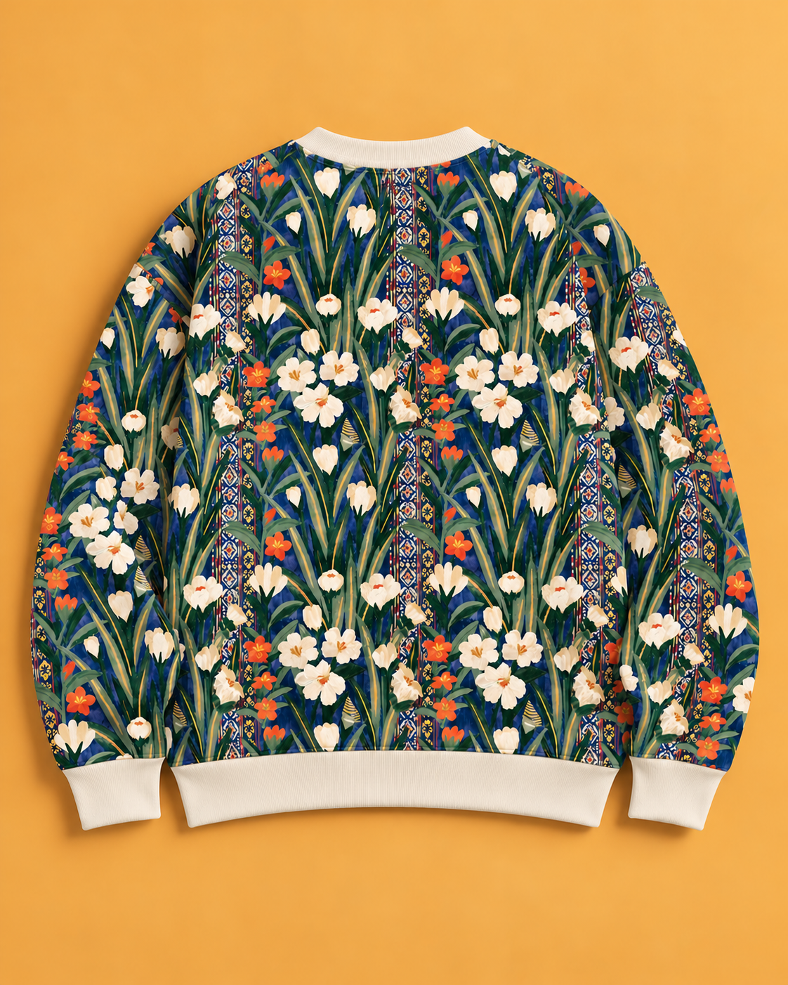 Midnight Meadow Printed Sweatshirt #6