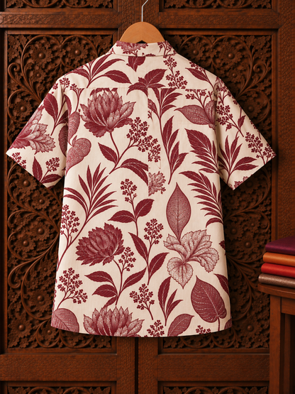 Gulnaar* Cotton Printed Kurta Shirt #11