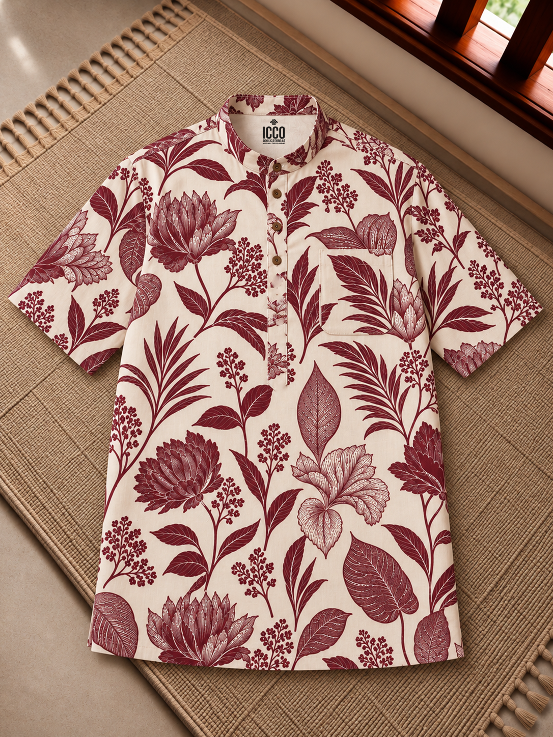Gulnaar* Cotton Printed Kurta Shirt #11