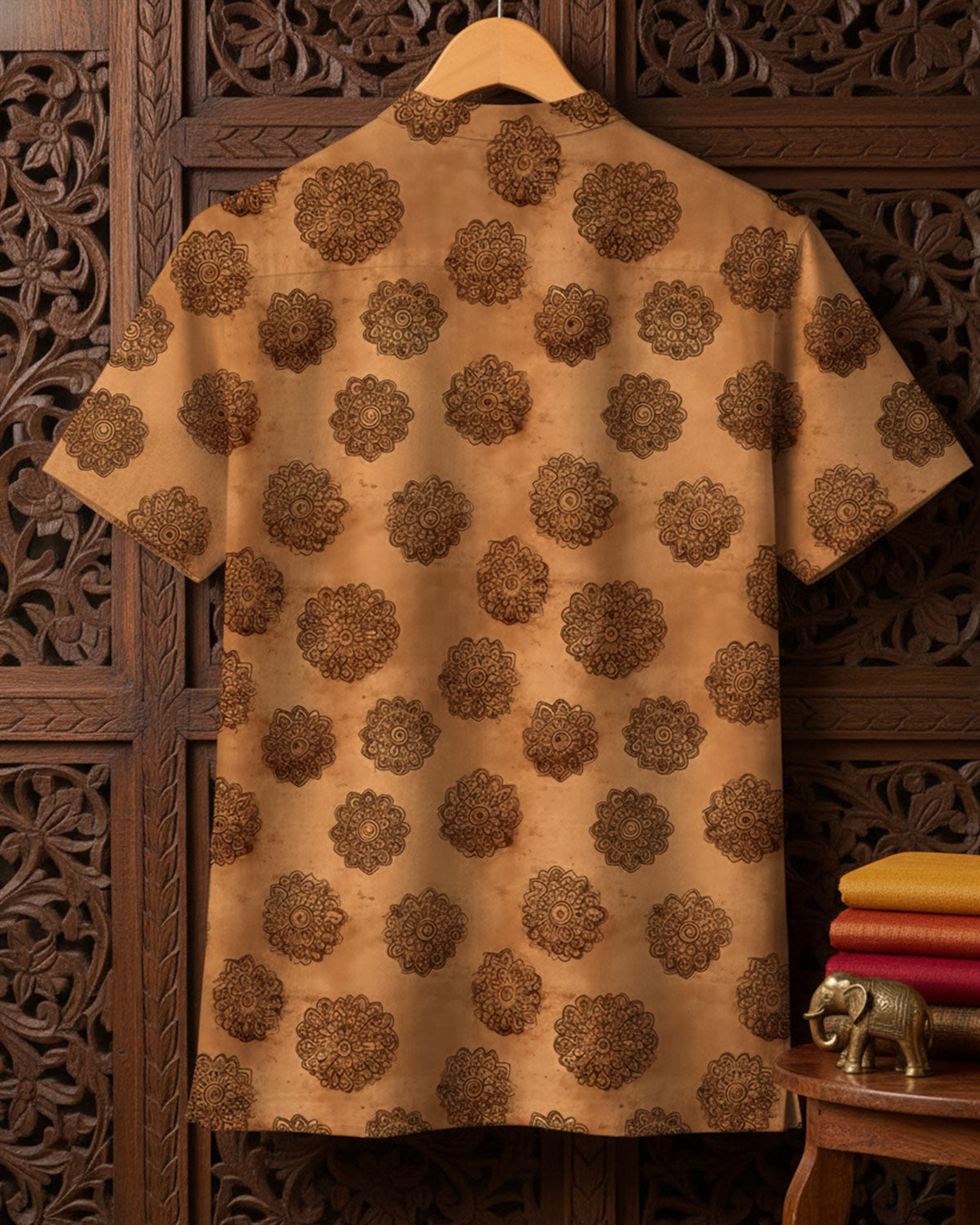 Bhoomi Mandala * Cotton Printed Kurta Shirt #2