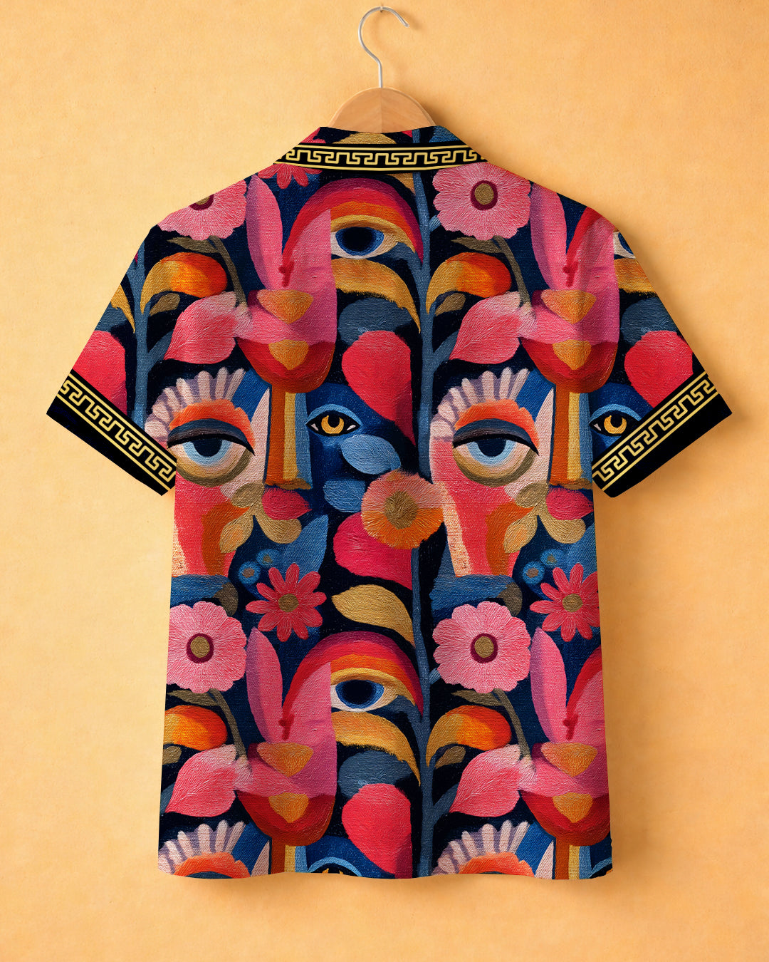 Canvas-  Cotton Printed Cuban Shirt #14