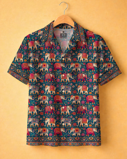 Chronicle - Cotton Printed Cuban Shirt #10