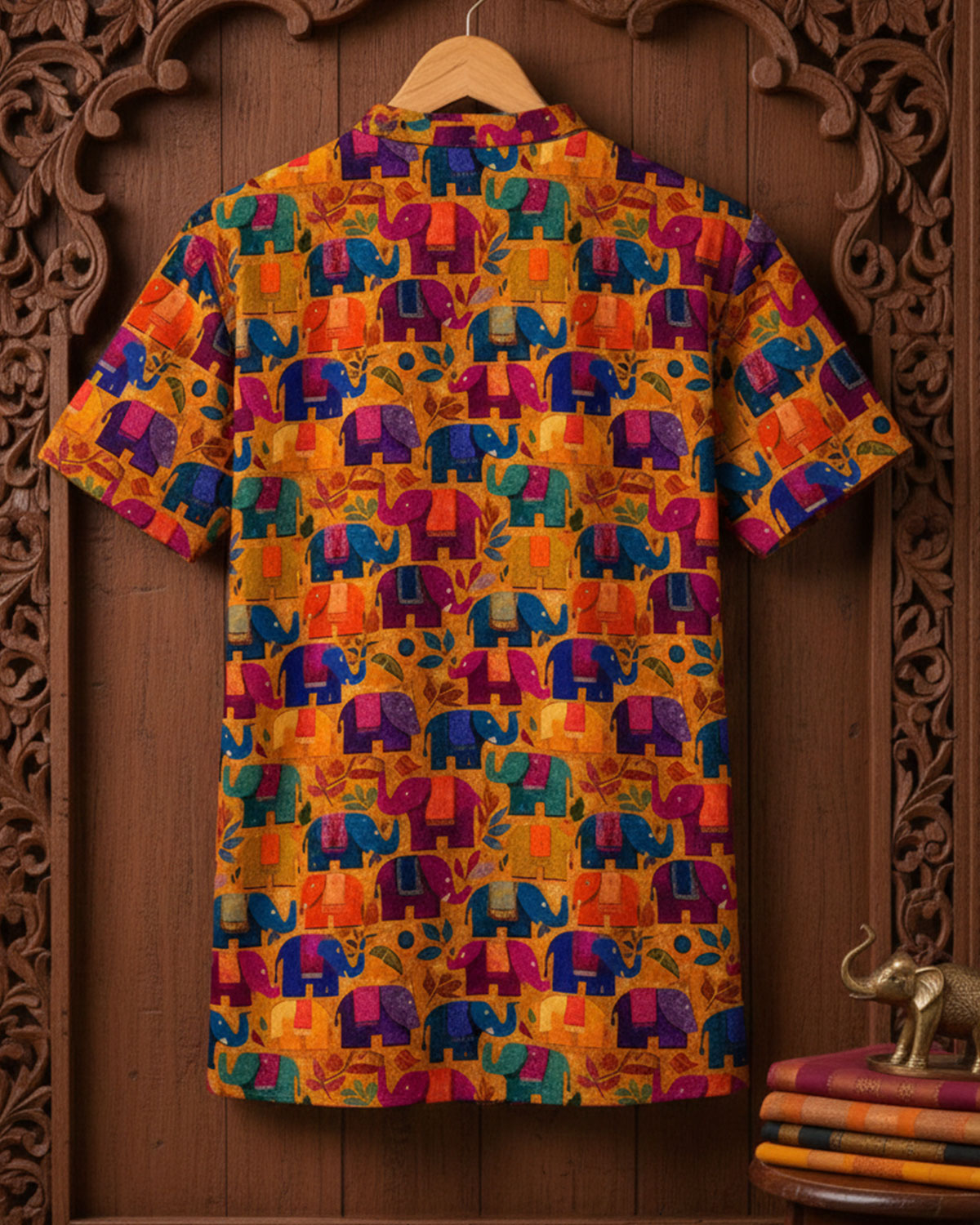 Gajotsav * Cotton Printed Kurta Shirt #4
