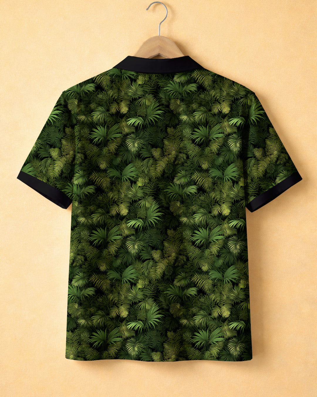 Verdant Noir - Cotton Printed Shirt #9