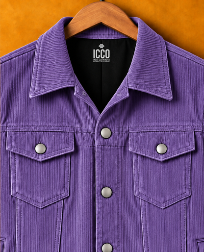 Jamuni* Corduroy Trucker Jacket#1