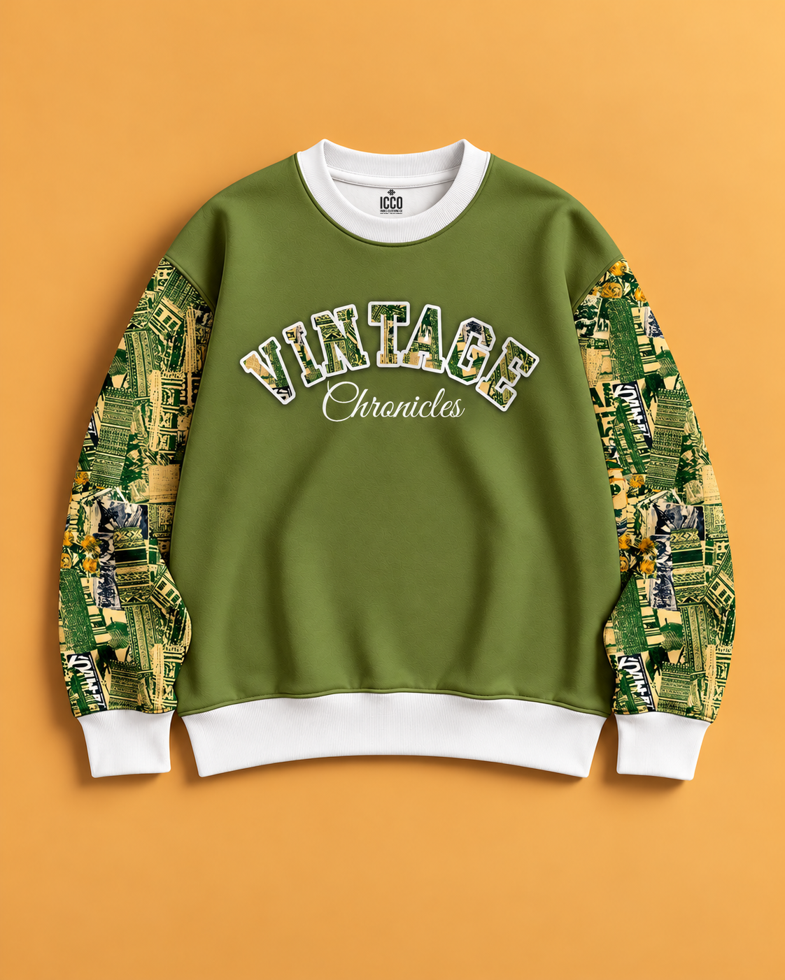 Vintage Chronicles Printed Sweatshirt #9