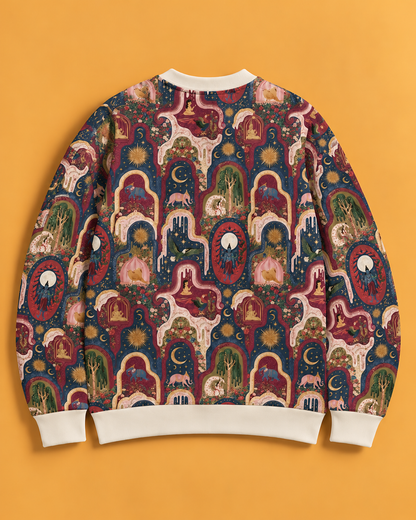 Moonlit Mahal Printed Sweatshirt #8